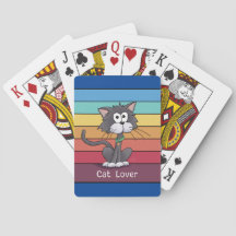 Cat Lover Playing Cards