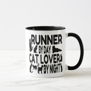 Cat Lover Runner Tasse
