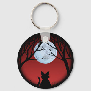 Cat Lover Schlüsselanhänger Fat Cat Key Ketten ind
