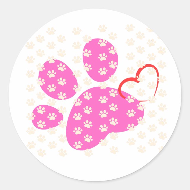 Cat Lover Sticker (Vorderseite)