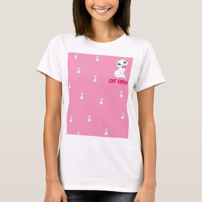 Cat Lover T - Shirt (Vorderseite)