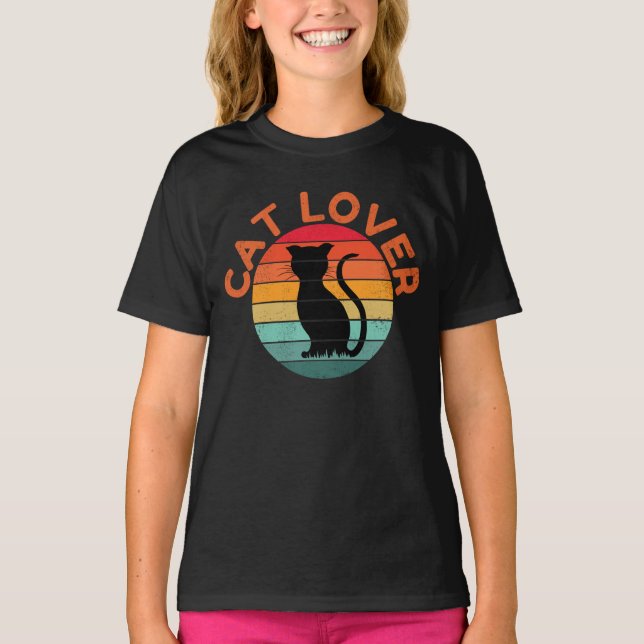 CAT LOVER T-Shirt (Vorderseite)