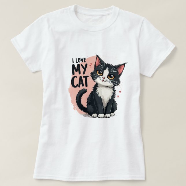 cat lover t shirt design,cat t shirt desgin (Design vorne)