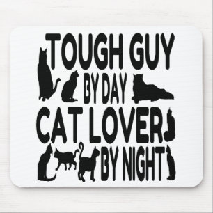 Cat Lover Tough Typ Mousepad