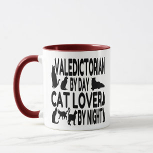 Cat Lover Valedictorian Tasse