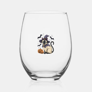 Cat Lover Weinglas Ohne Stiel