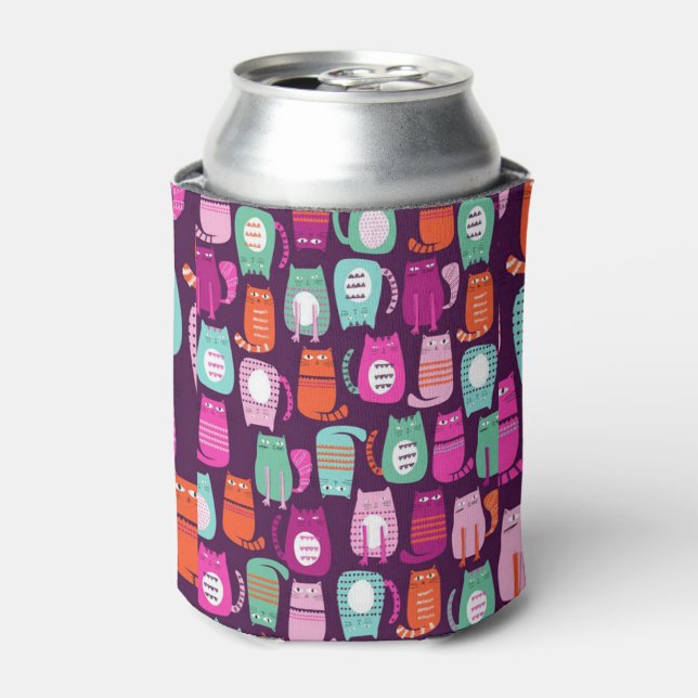 Cat Lovers Can Cooler Dosenkühler (Kanne Vorderseite)