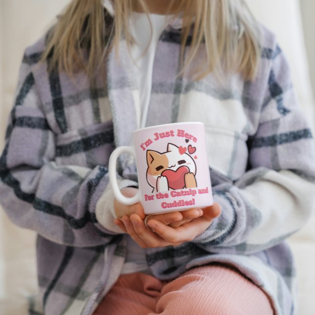 Cat Lover's Delight - Catnip & Cuddles Kaffeetasse (Von Creator hochgeladen)
