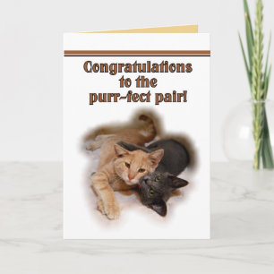 Cat Lovers Happy Anniversary Card Karte