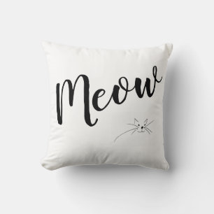Cat Lover's Meow Kissen