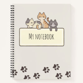 Cat lovers Notebook Notizbuch