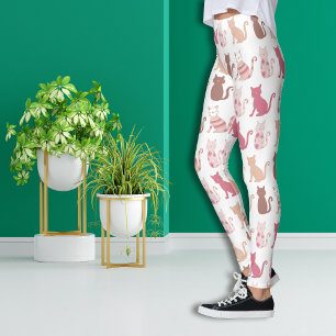 Cat Lovers Pattern Leggings