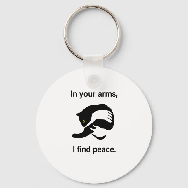 Cat lovers schlüsselanhänger (Vorderseite)