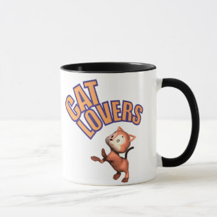 Cat Lovers Sign Tasse