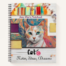 Cat Lover's Spiral-Notebook