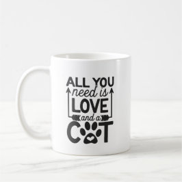 Cat Lovers Tasse mit Redewendungen