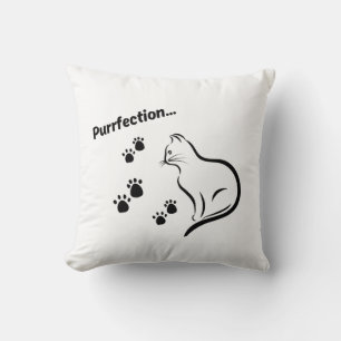 Cat Lovers Throw Kissen