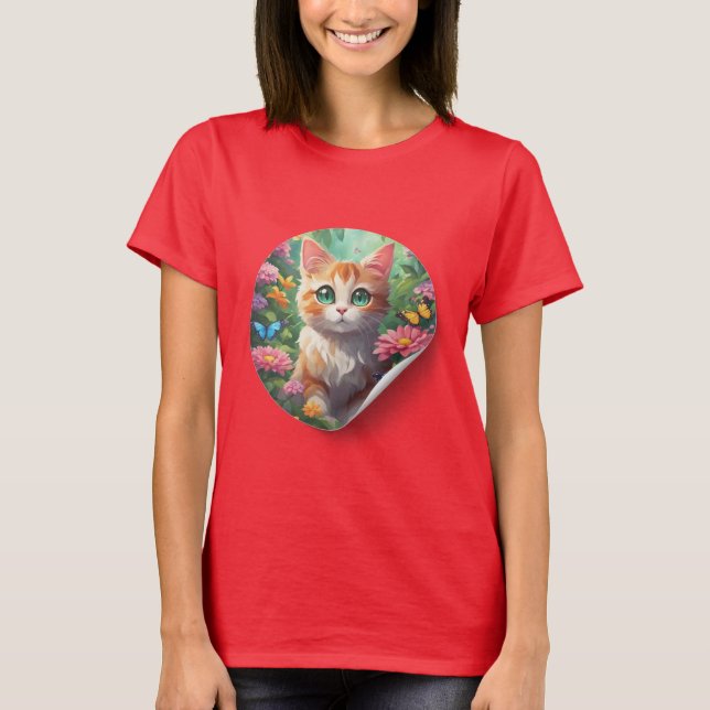 Cat Lovers Tshirt (Vorderseite)