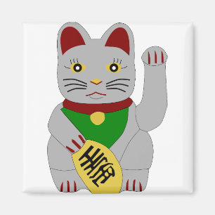 Cat Lucky überwinden Magnet