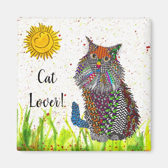 Cat Magnet 2" (Vorne)