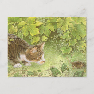 CAT-MALKARTEN  POSTKARTE