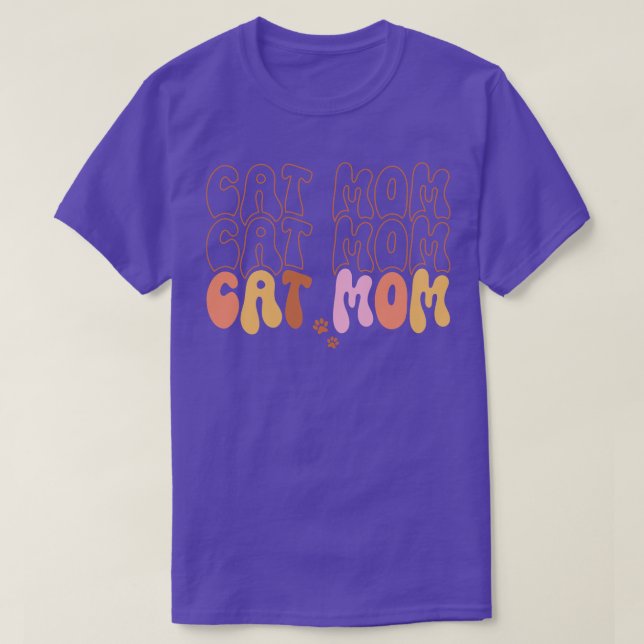 Cat Mama Cat Mama T-Shirt (Design vorne)