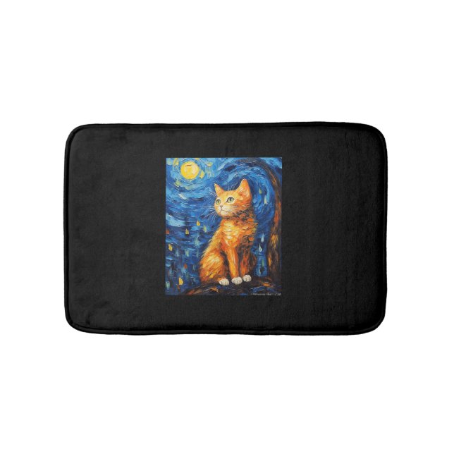 Cat Mama, Cat Vater Badematte (Vorderseite)