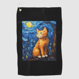 Cat Mama, Cat Vater Golfhandtuch