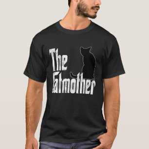 Cat Mama Catmother Black Cat Mutter Kitty Mommy 3 T-Shirt