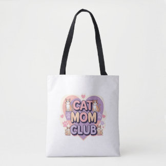 Cat Mama Club - Trendy Shoully Tote Bag