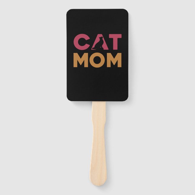 Cat-Mama Fächer (Vorderseite)
