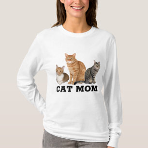 CAT-MAMA (Ginger Tabby)-T - Shirt