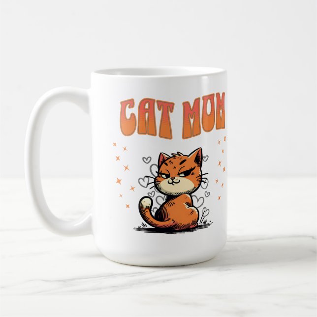 Cat-Mama | Kitty Lover | Pet Mama Kaffeetasse (Links)