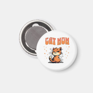 Cat-Mama   Kitty Lover   Pet Mama Magnet