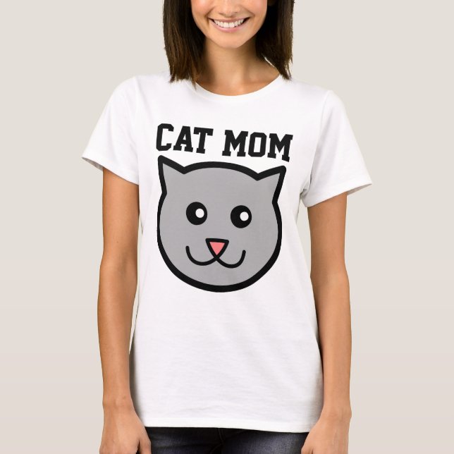 CAT MAMA Ladys T - Shirt (Vorderseite)