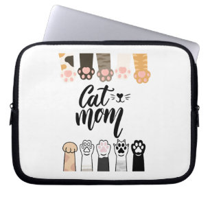 Cat Mama Laptop-Sieb - Geschenk für Katzen Liebhab Laptopschutzhülle