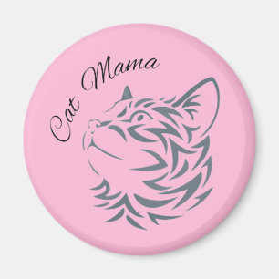 Cat Mama Magnet