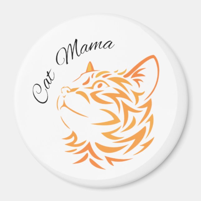 Cat Mama Magnet (Vorne)