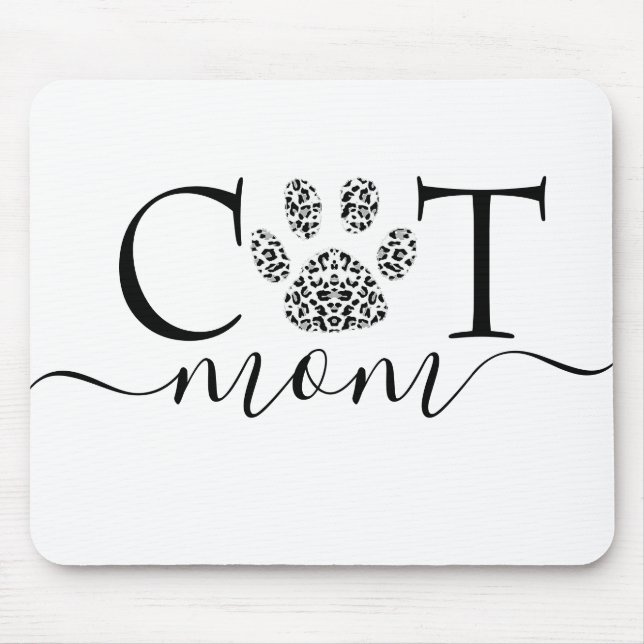 Cat Mama Mousepad (Vorne)