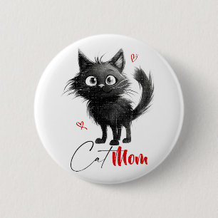 Cat Mama Mütter Tagesgeschenke Button