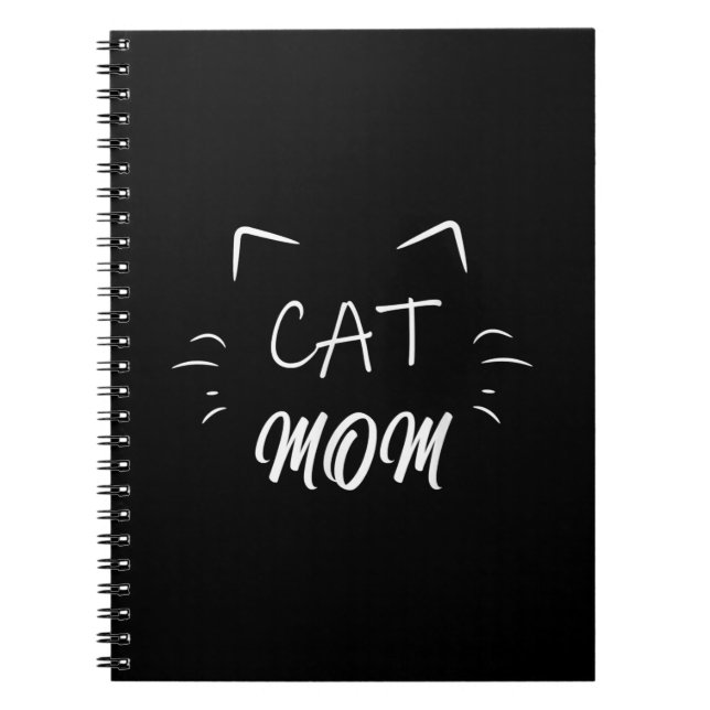 Cat-Mama | Muttertagskatze | Beigeschenk für Haust Notizblock (Vorderseite)