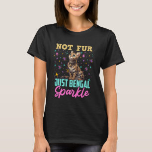 Cat Mama NICHT FUR BENGALISCHE SPARKLE Funny Benga T-Shirt
