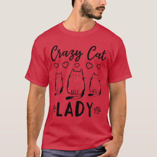 Cat Mama Niedlich Cat Lover Cat Owner Crazy Cat La T-Shirt
