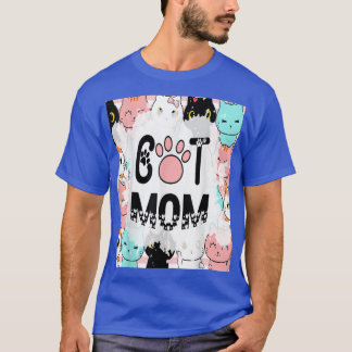 Cat Mama Niedlich Cat Lovers Funny Women T-Shirt