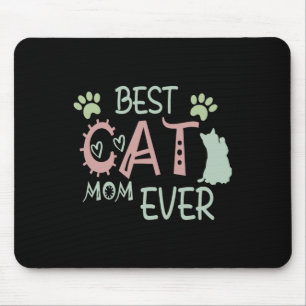 Cat Mama Niedlich Meow First Mütter Day Mousepad