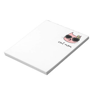 CAT-MAMA NIEDLICH NOTIZPAD NOTIZBLOCK
