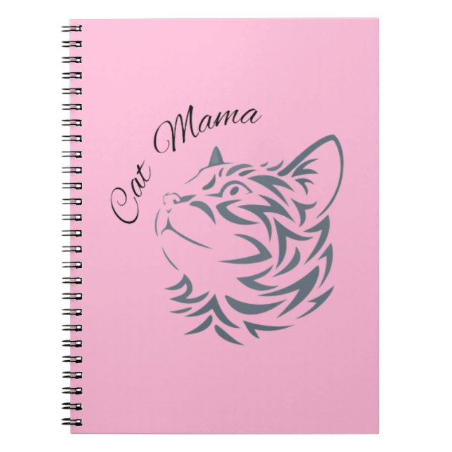 Cat Mama Notizblock (Vorderseite)