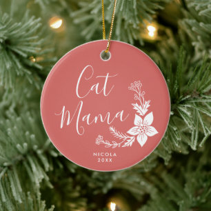 Cat Mama Personalisiert Fur Baby Niedlich Pet Owne Keramik Ornament
