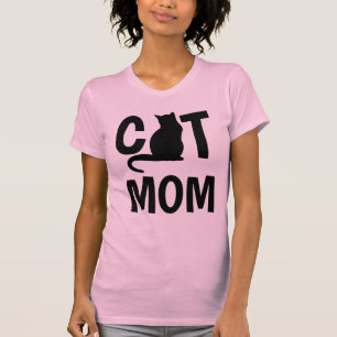 CAT-MAMA, rosa T - Shirt