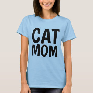 CAT-MAMA rosa T - Shirt und Tankdecken
